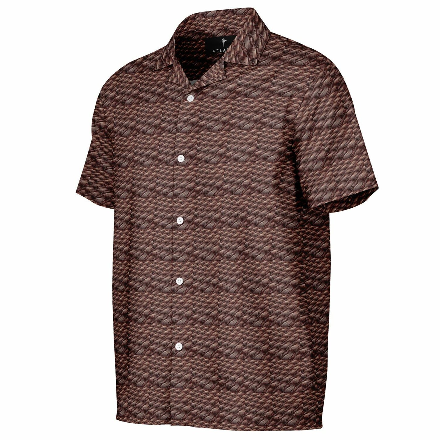 Button-Down Shirt `Maroon Classic`