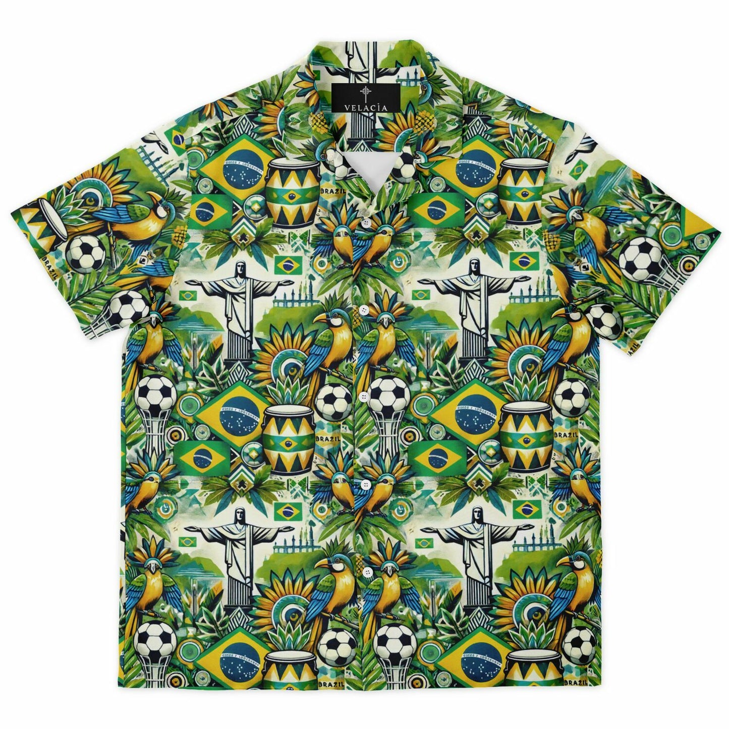 Button Down `Brazil`