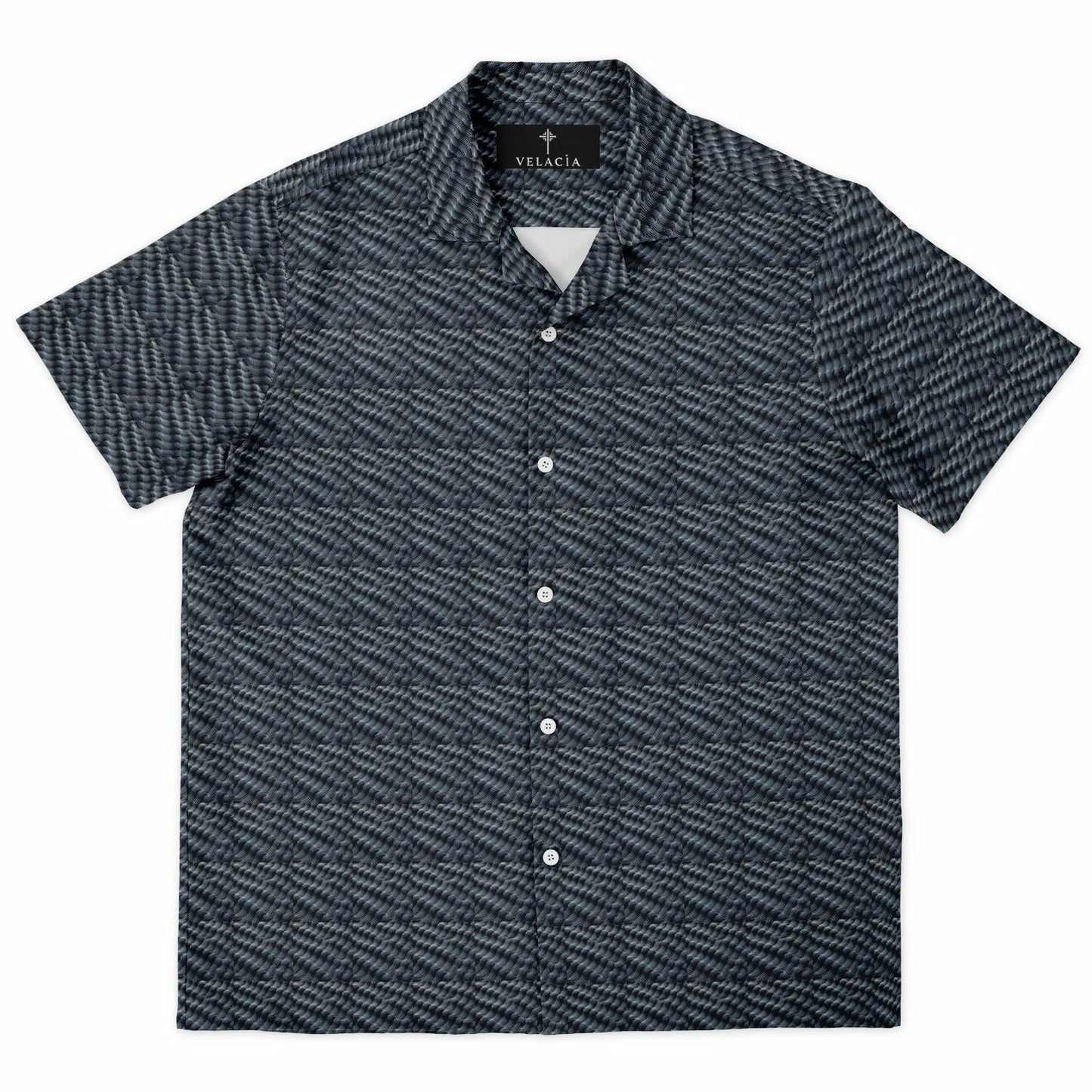 Button-Down Shirt `Navy Blue Classic`