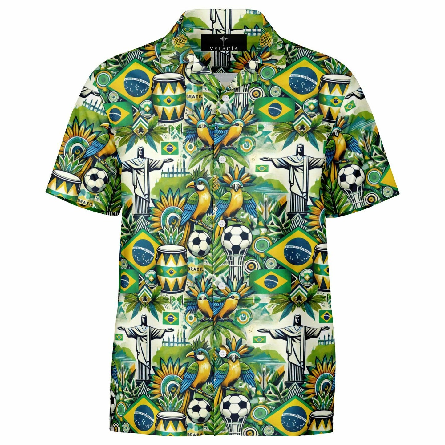 Button Down `Brazil`