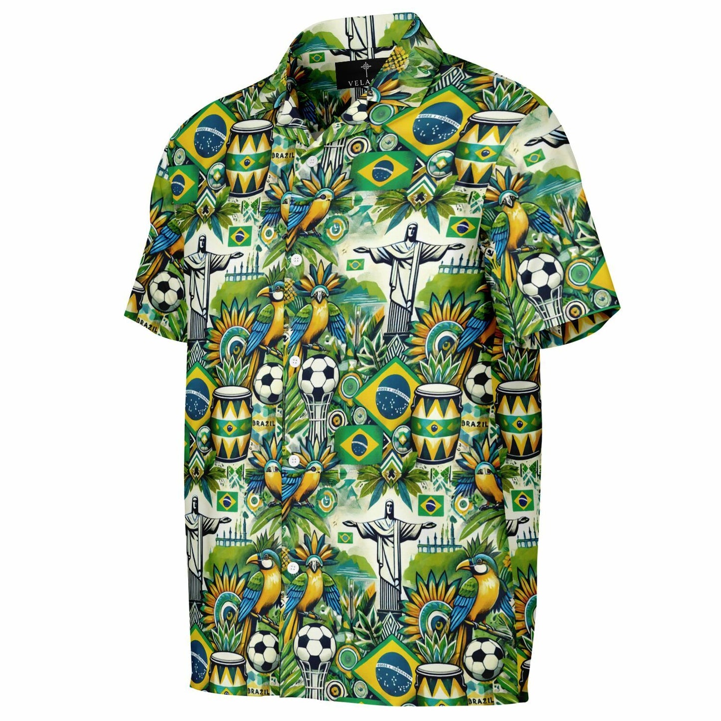 Button Down `Brazil`