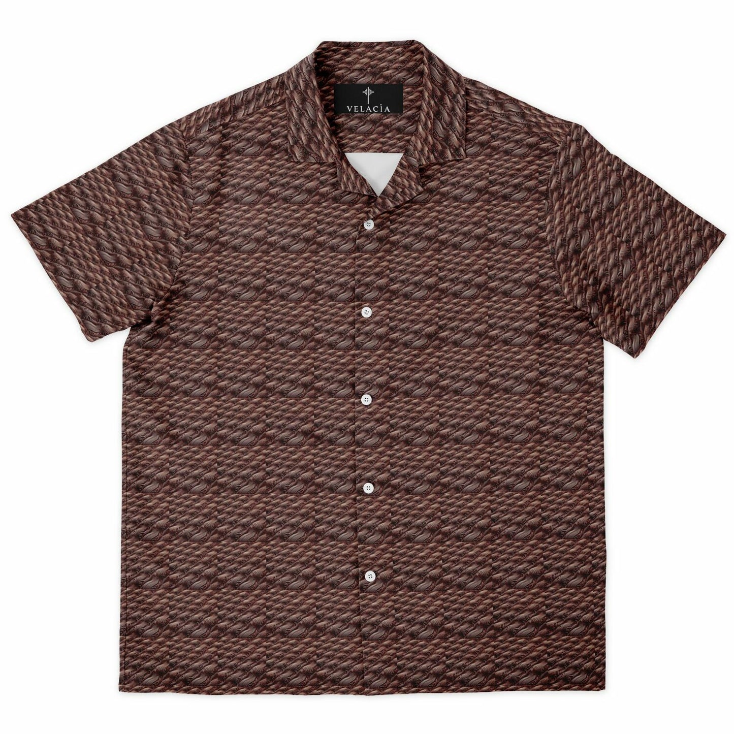 Button-Down Shirt `Maroon Classic`