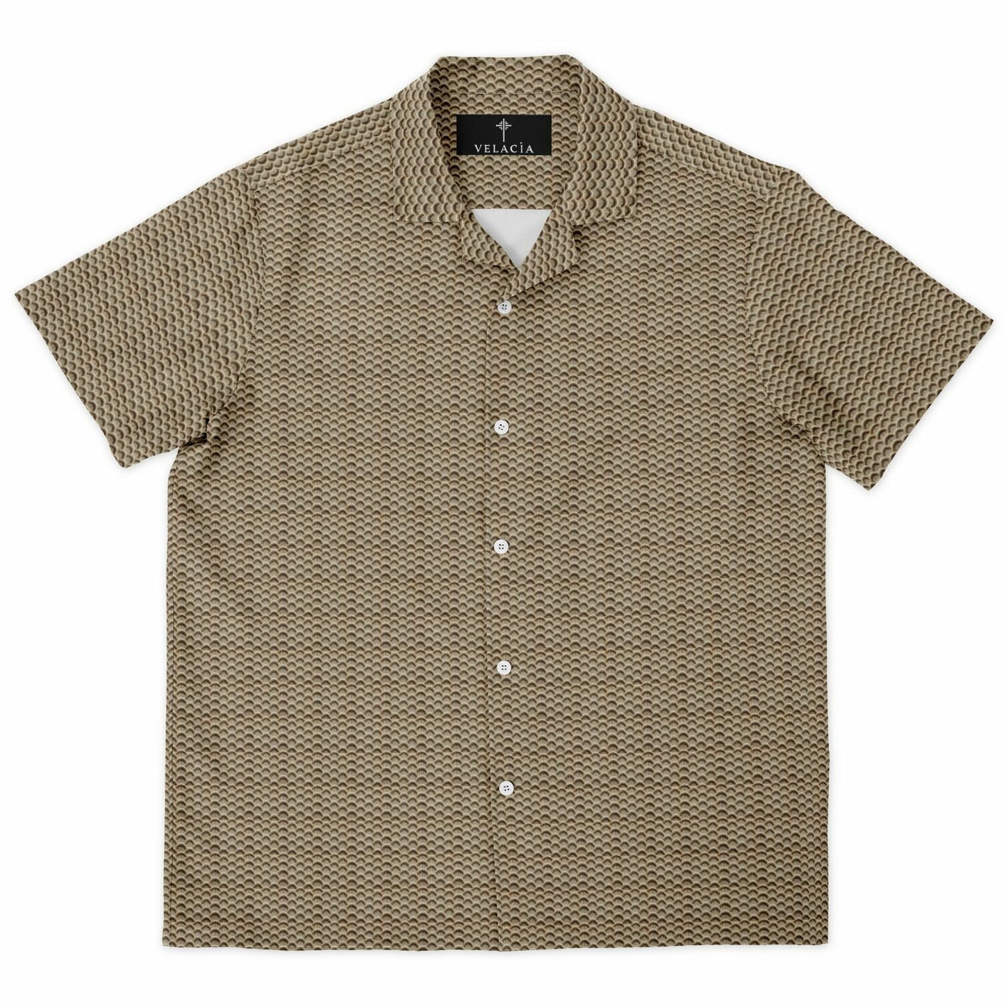 Button-Down Shirt `Cream Classic`