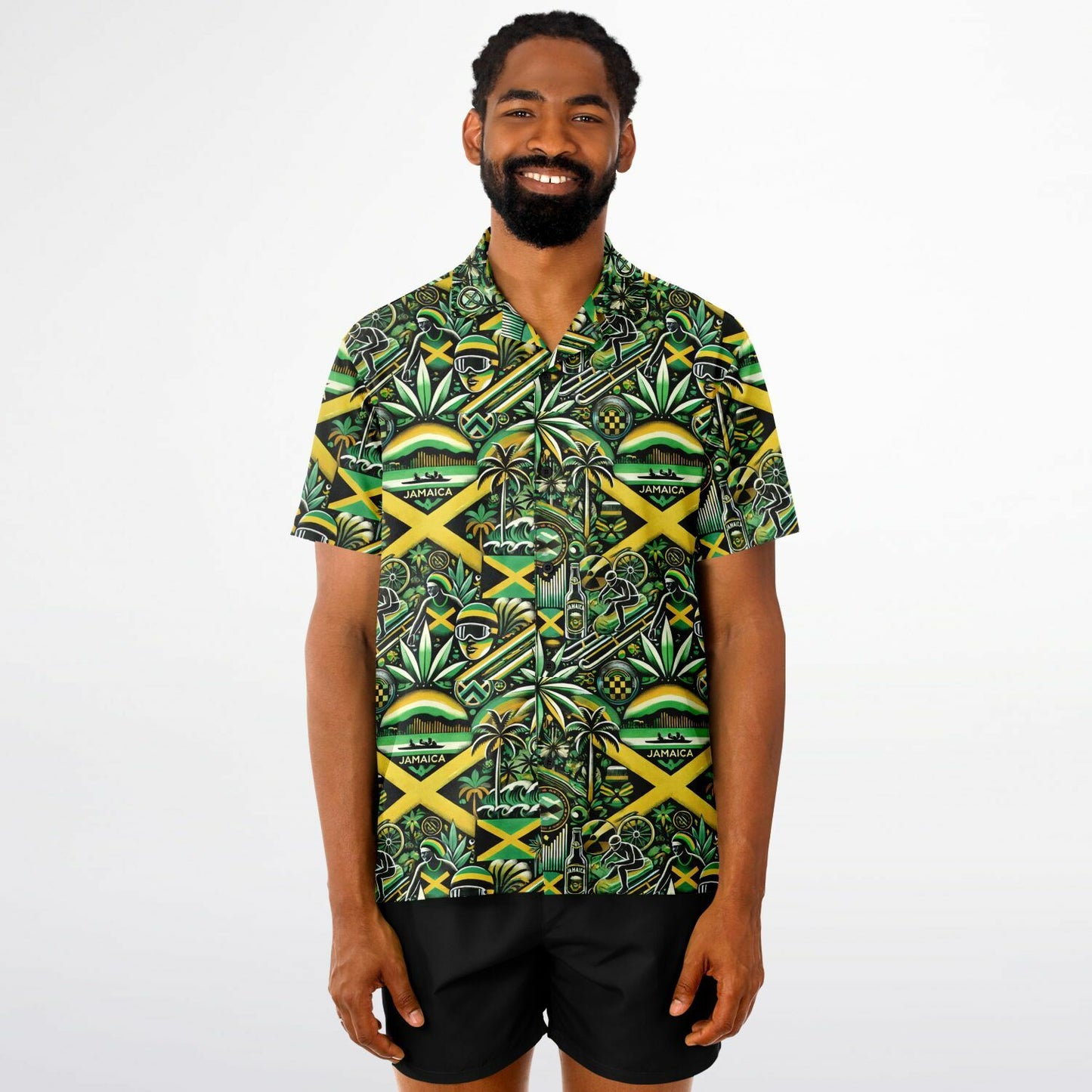 Button Down `Jamaica`