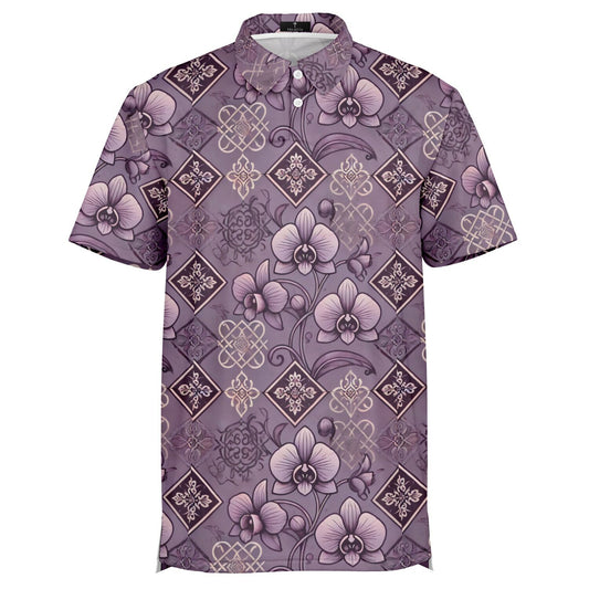 Polo Shirt `Orchidee Garden`